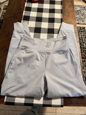 Under Armour Light Gray High-Waist Leggings